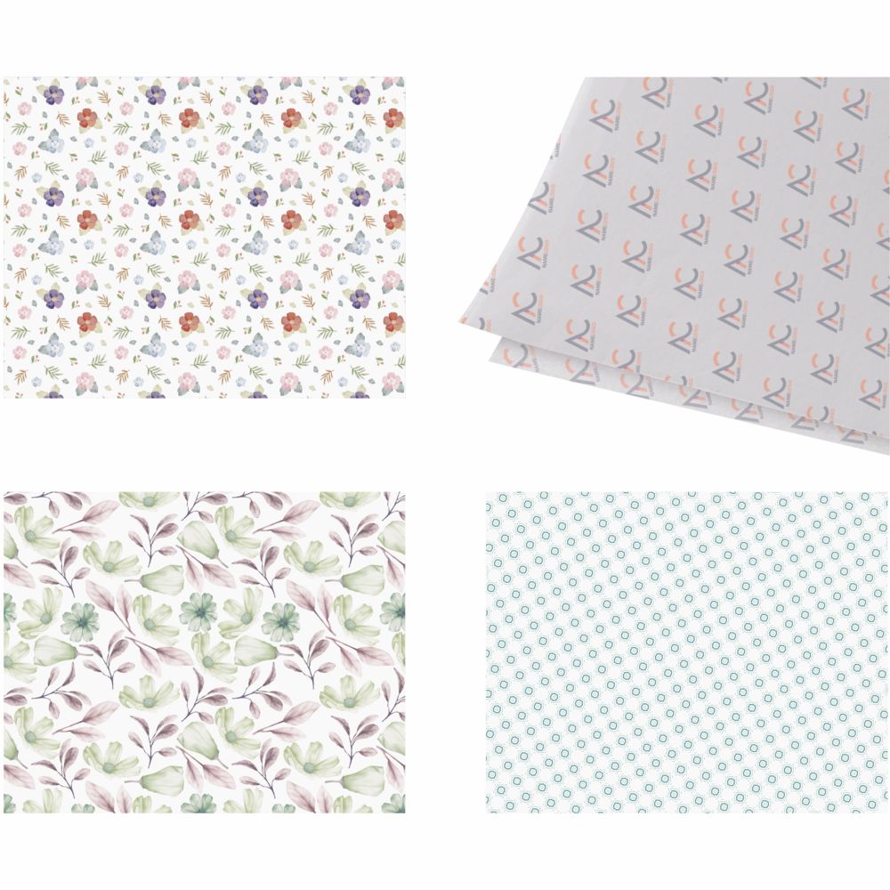 Бумага Tissue Print с печатью на заказ с логотипом сделано в России | Print Logo