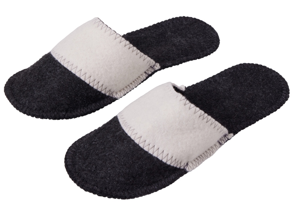 Тапочки двухцветные для бани и сауны Healing с логотипом  | Print Logo