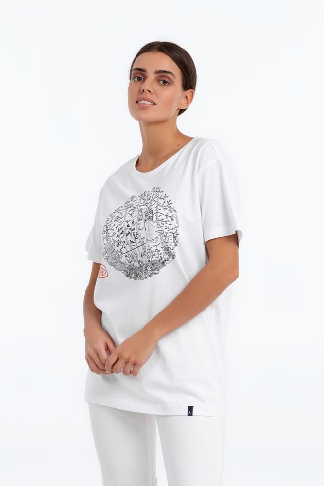 Футболка «Качели» — пример нанесения логотипа (Author's) | Print Logo