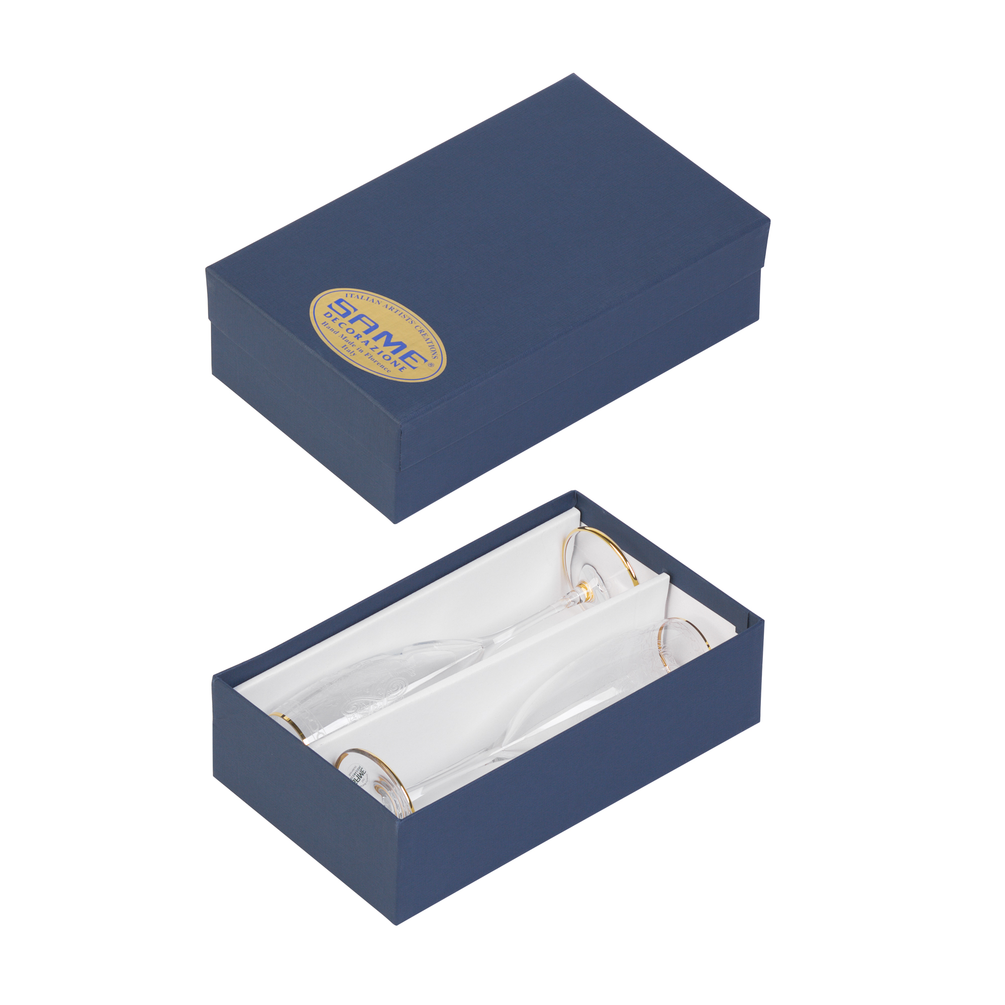 Набор для шампанского "Шампань", 2 фужера фото на сайте Print Logo.