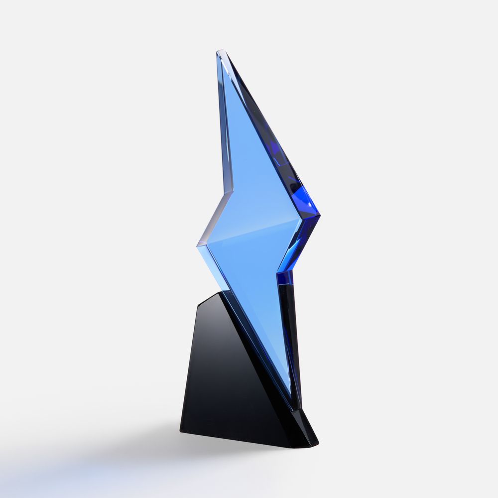 Стела Flash Forward с логотипом  | Print Logo