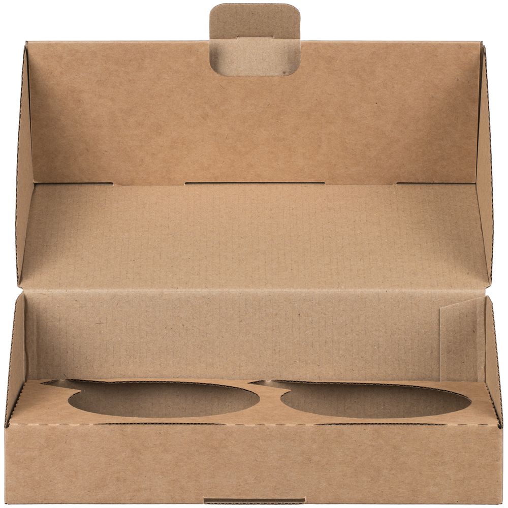 Коробка Klep для двух кружек — пример нанесения логотипа (Molti) | Print Logo