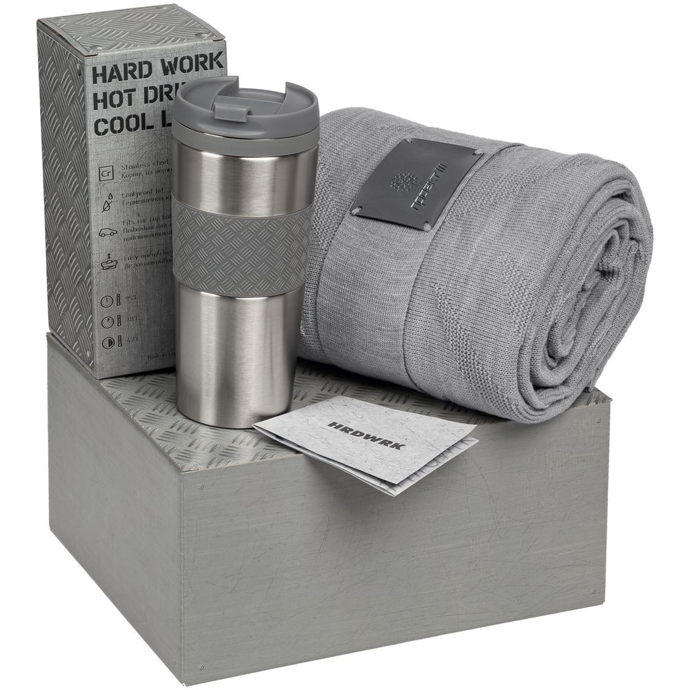 Коробка Hard Work — пример нанесения логотипа (Hard Work) | Print Logo