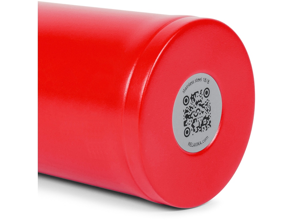 Термокружка Relaxika 701 (0,48 литра), красная (без лого)