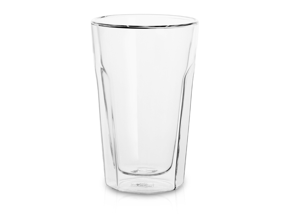 Стакан граненый с двойными стенками Silva с логотипом Eat&Bite Select | Print Logo