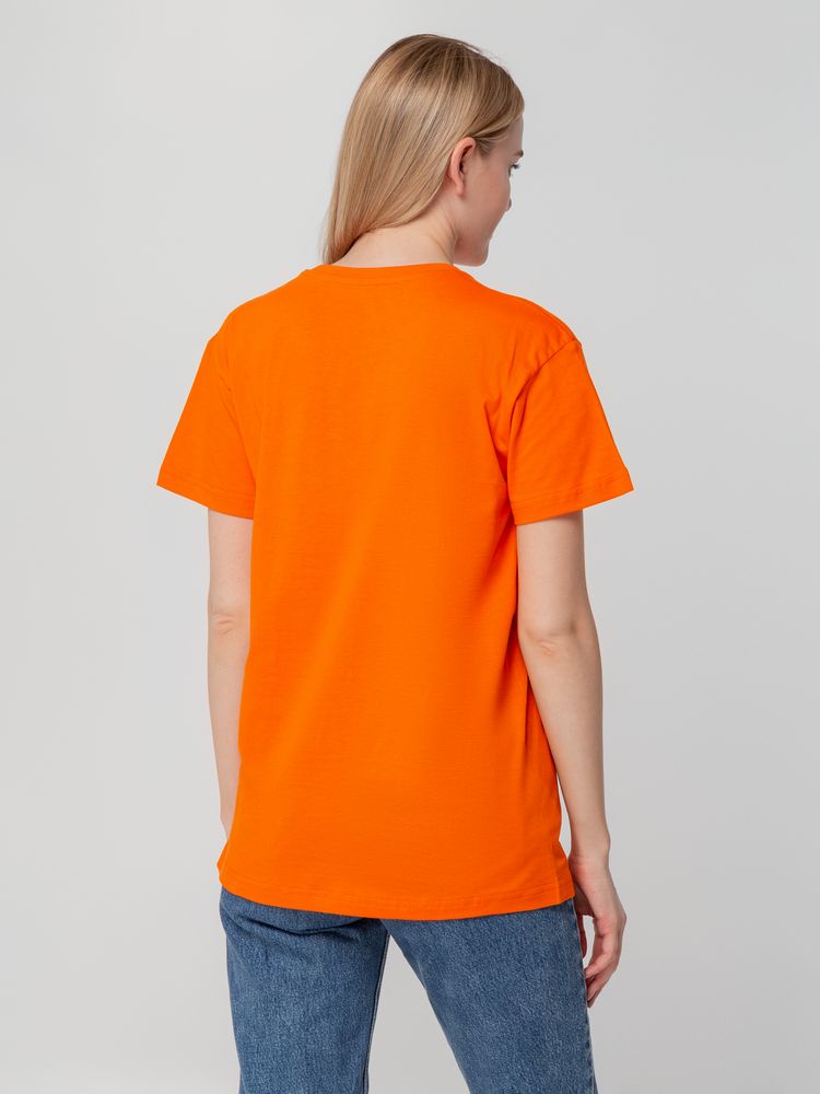 Футболка унисекс T-bolka 140, оранжевая, размер XL