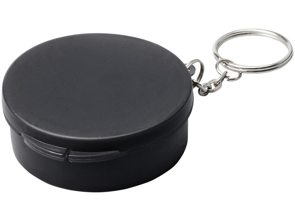 Трубочка многоразовая с брелоком Rhine, черный