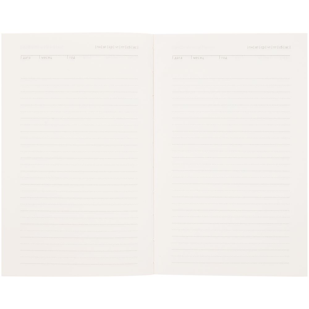 Ежедневник Flat Mini, недатированный, оранжевый