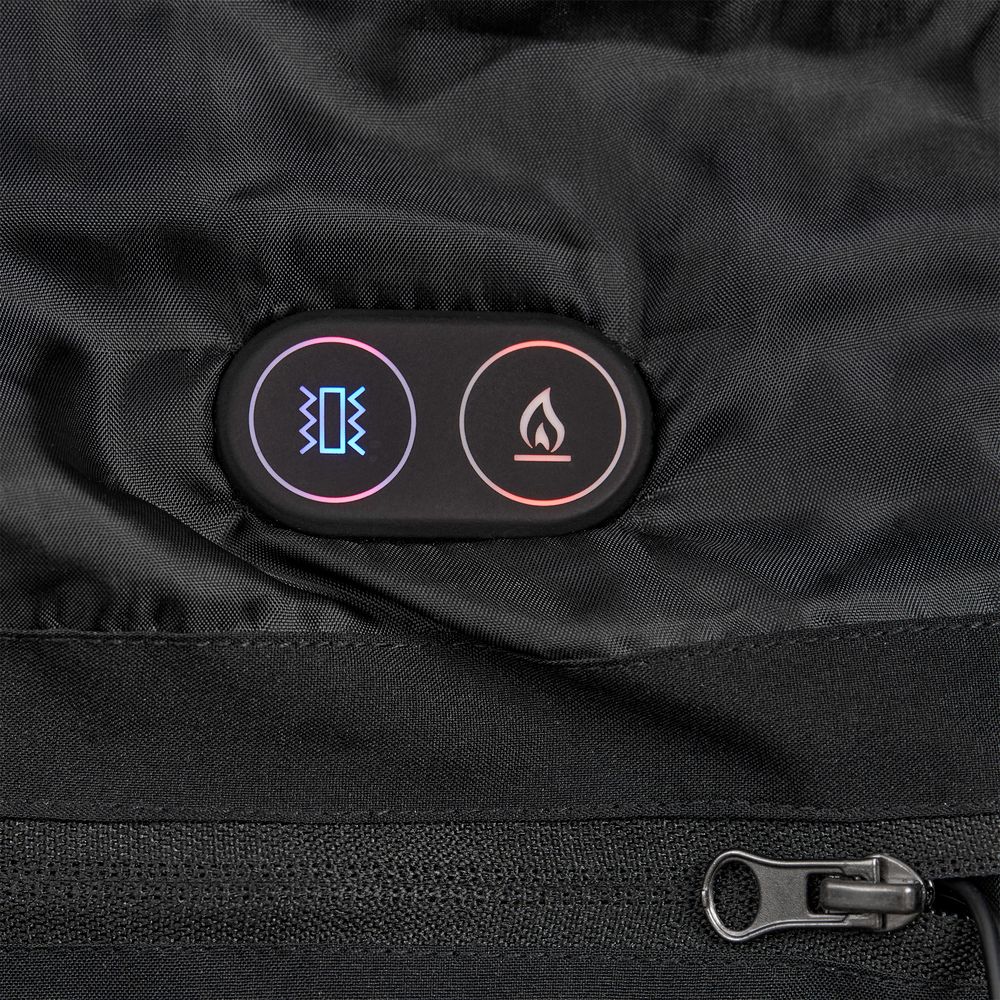 Куртка с подогревом Thermalli Everest, черная, размер 3XL