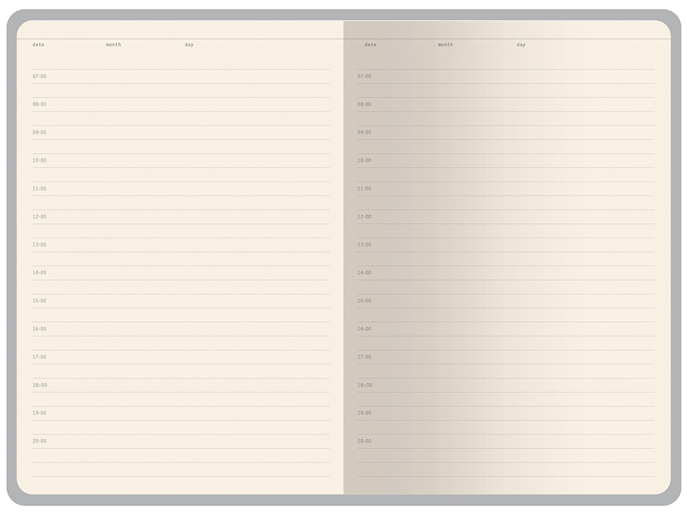 Ежедневник недатированный с магнитным клапаном А5 Venezia, черный