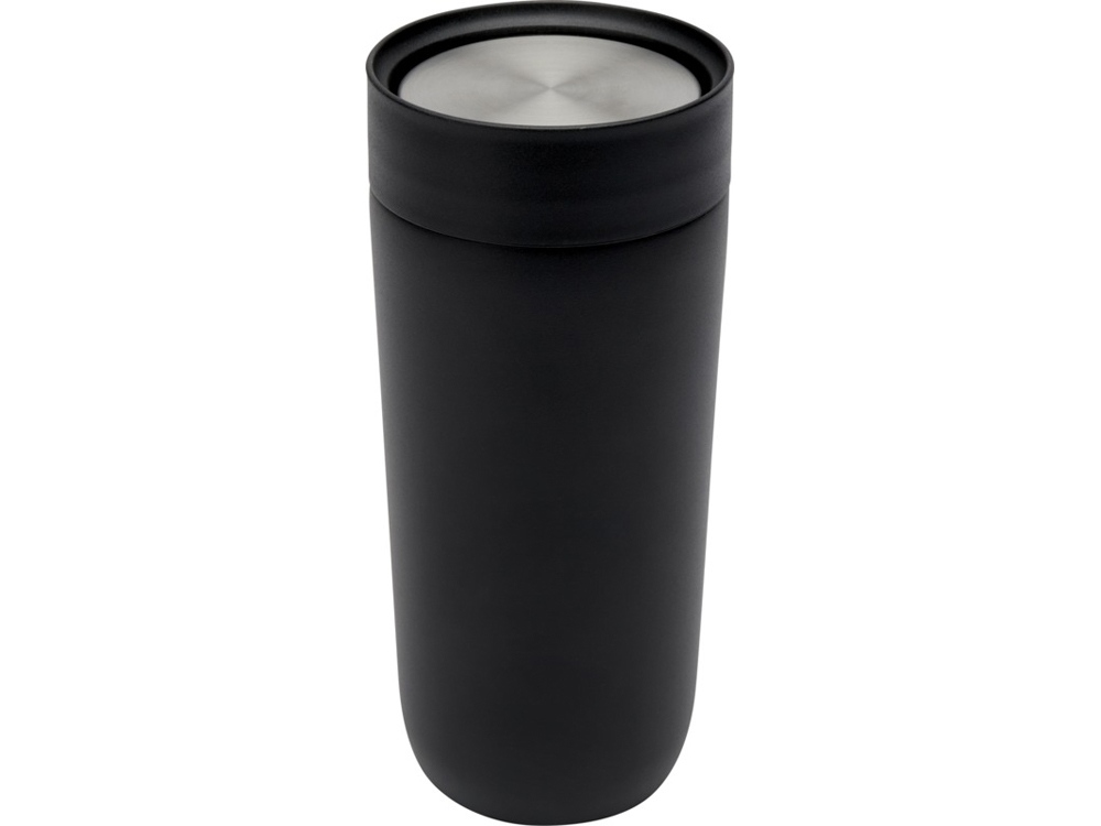 Camden кружка из нержавеющей стали, сертифицированный RCS, 350 м, сплошной черный