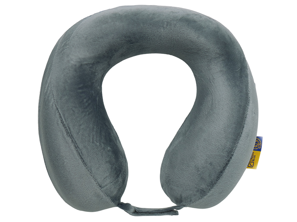 Подушка для путешествий с эффектом памяти Travel Blue Tranquility Pillow, увеличенная (212), цвет серый
