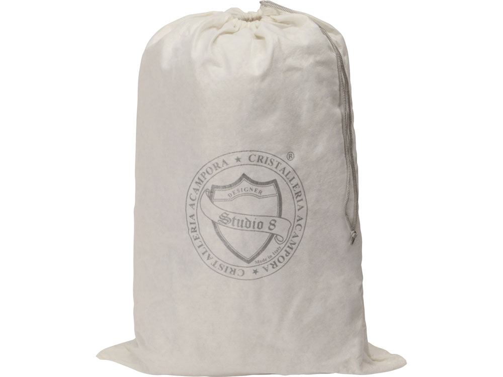 Ваза Сопрано, прозрачный/серебристый