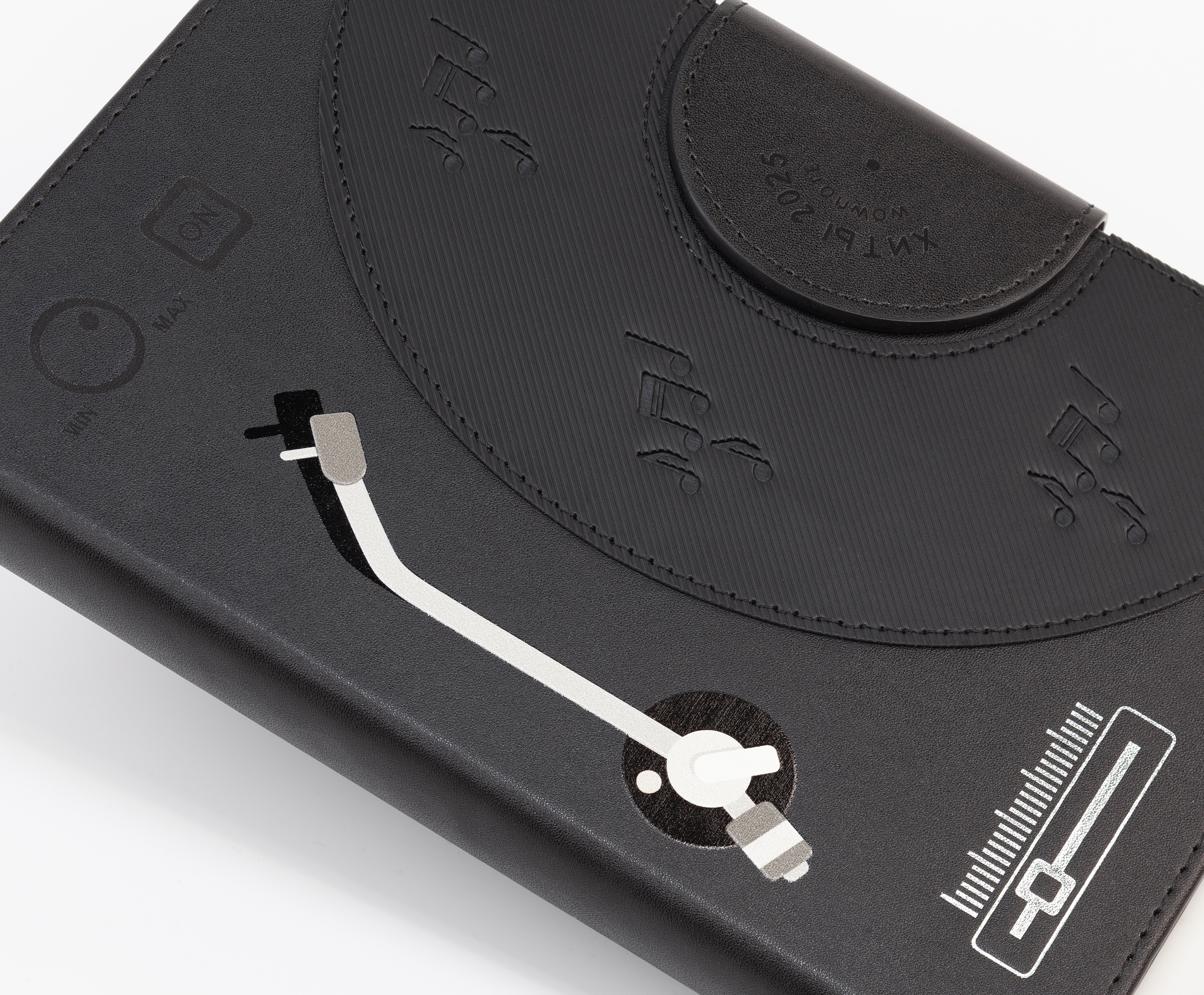 Ежедневник недатированный "Сицилия", формат А5, черный, темно-синий