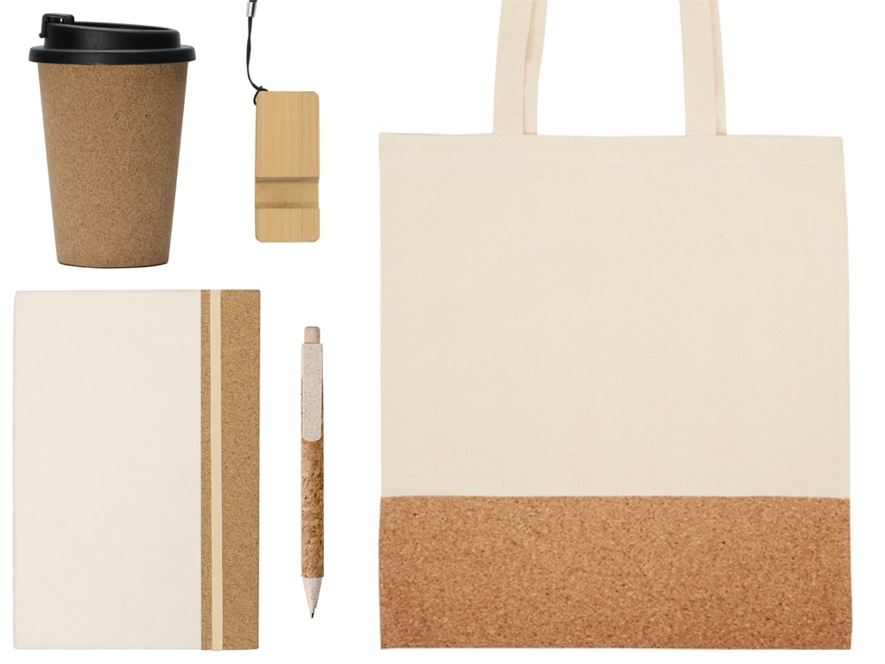 Welcome pack Hello eco, натуральный с нанесением