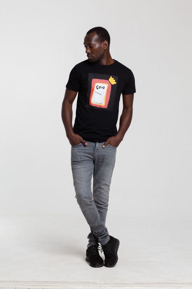 Футболка «Сода» — пример нанесения логотипа (Принтэссенция) | Print Logo