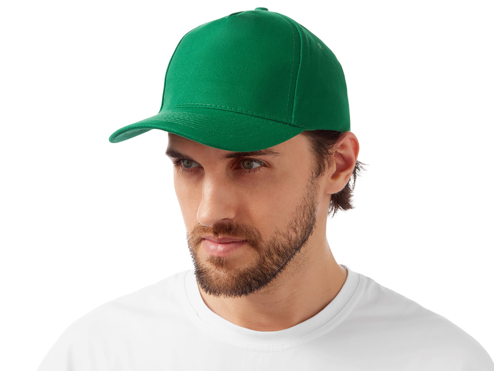 Бейсболка Florida 5-ти панельная, зеленый