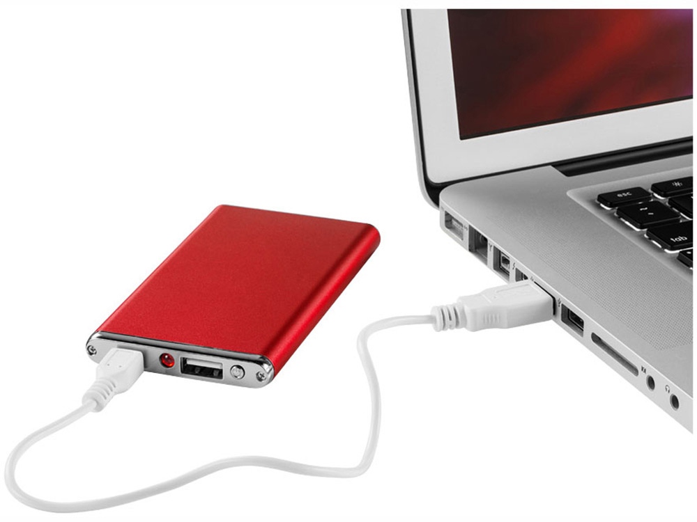 Портативное зарядное устройство Taylor 2200 мА/ч, красный