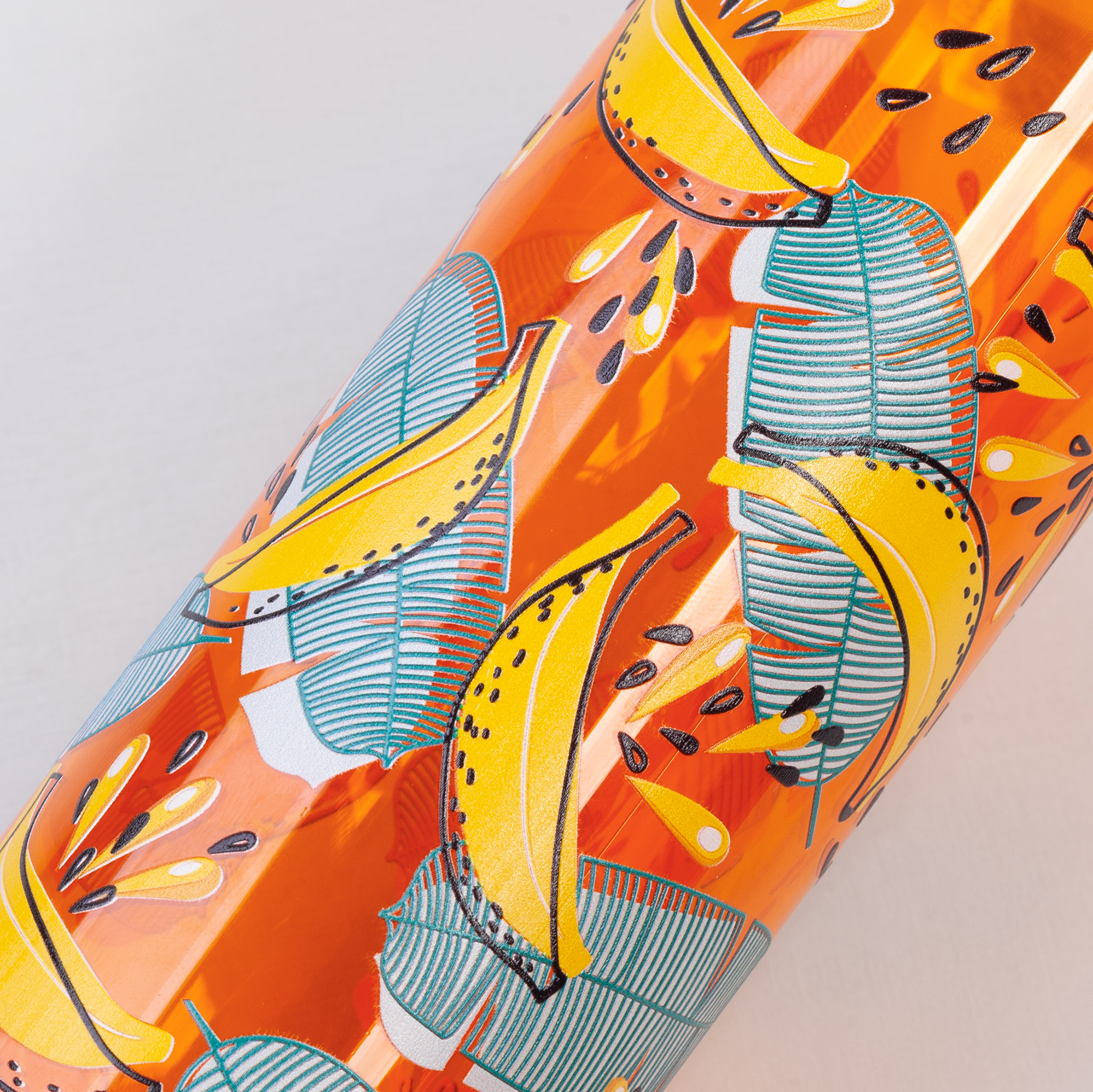 Бутылка для воды "Vita" 600 мл, оранжевый с белым