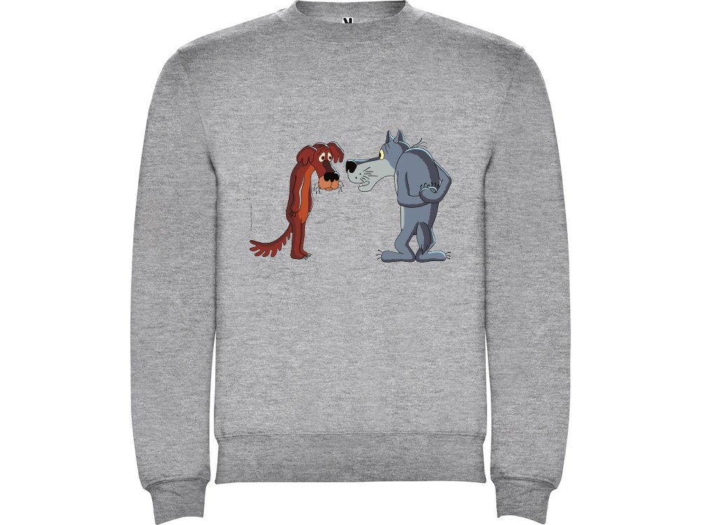 Свитшот с начесом Жил-был Пес унисекс с логотипом Союзмультфильм x Oasis | Print Logo