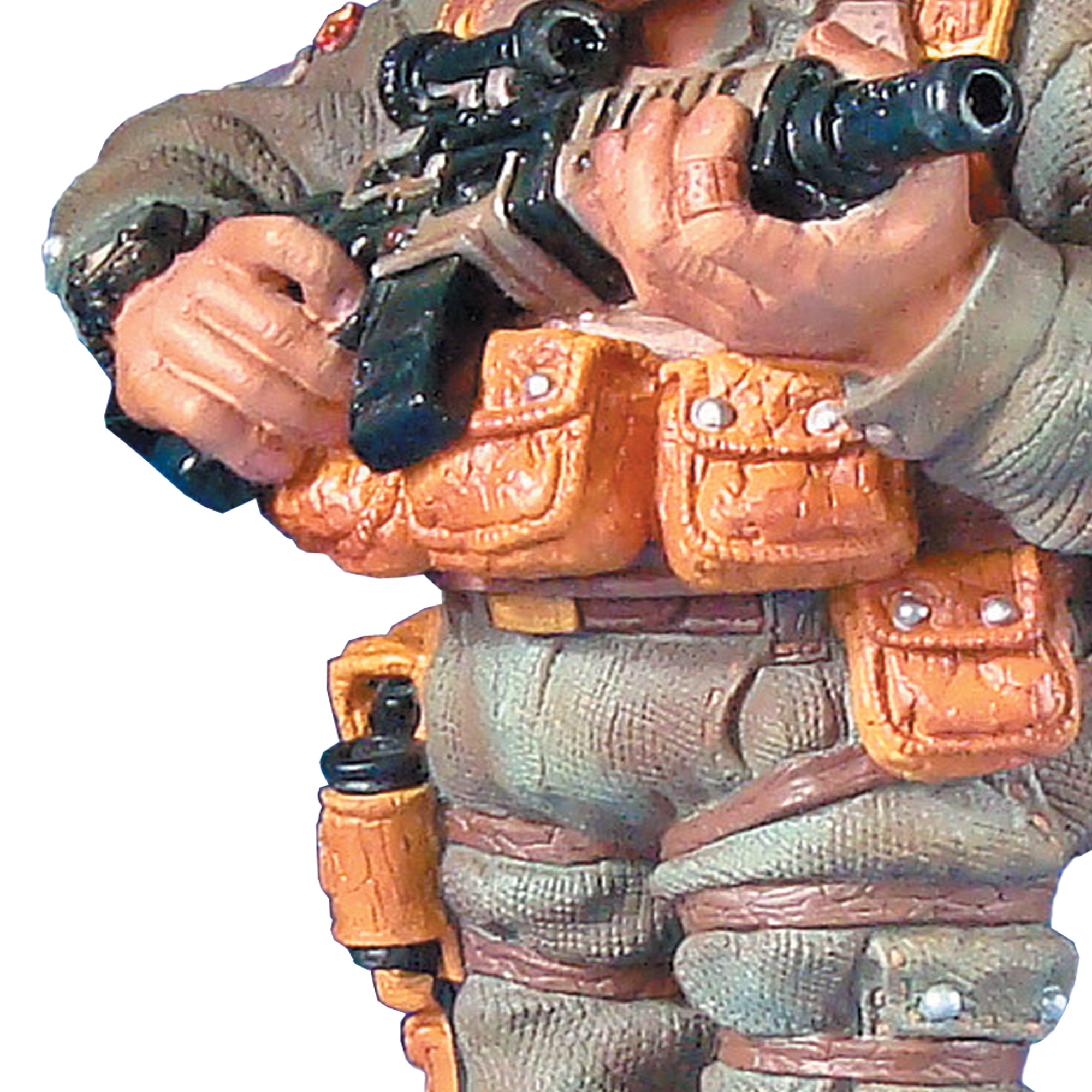 Скульптура "Военный" — пример нанесения логотипа () | Print Logo