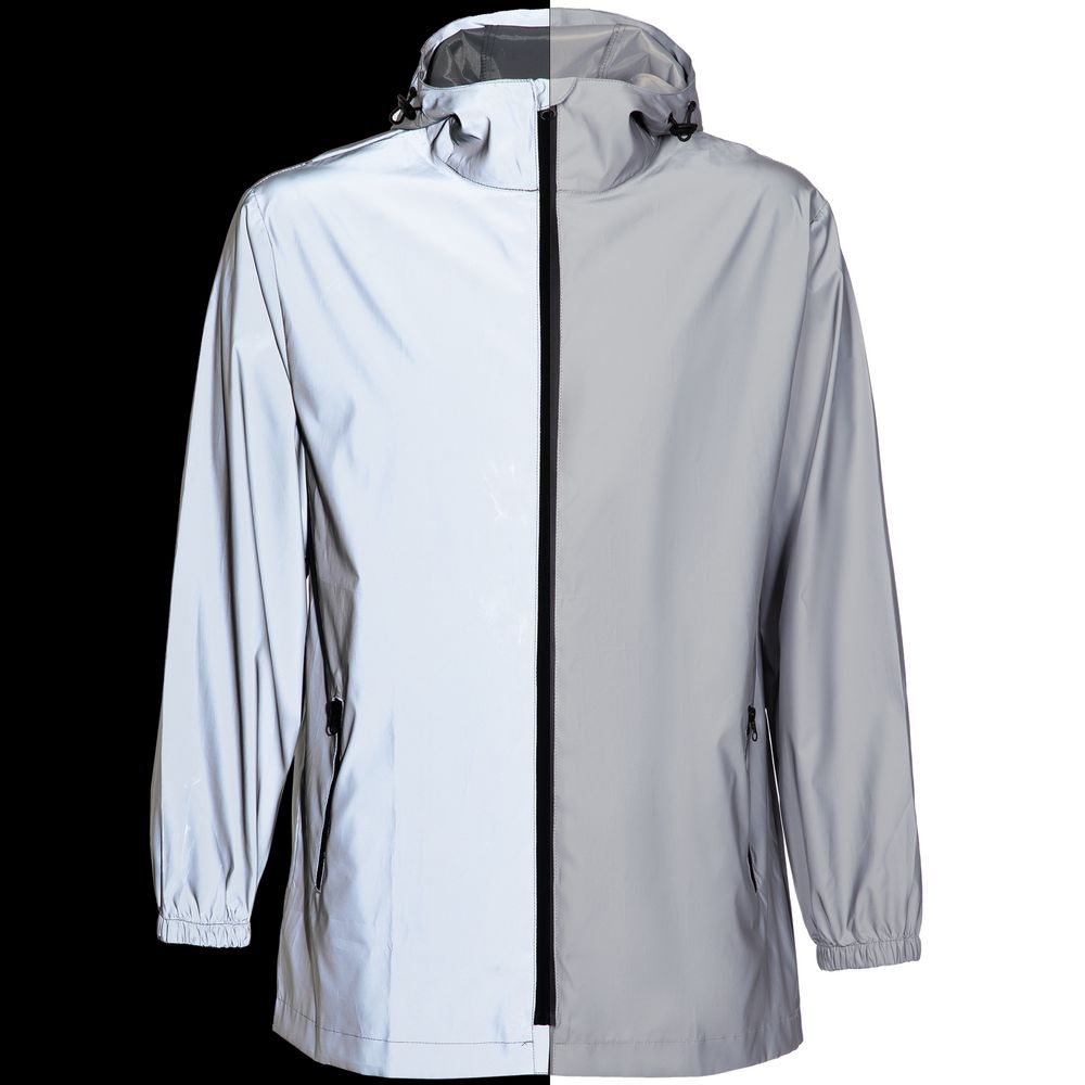 Парка Manifest из светоотражающей ткани фото на сайте Print Logo.