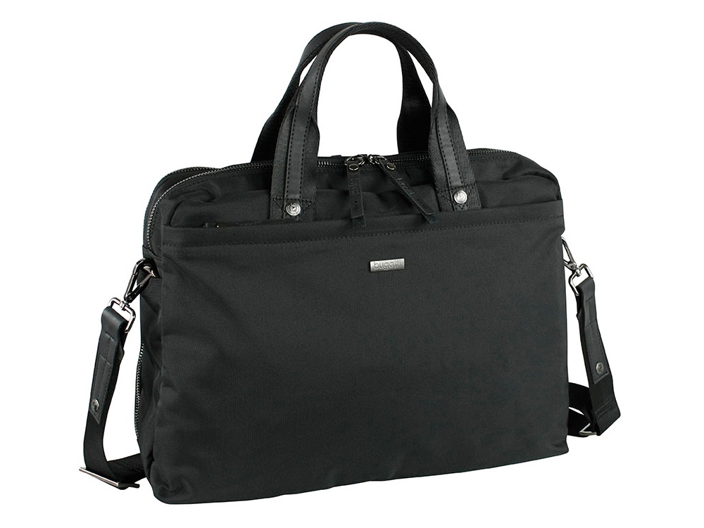 Сумка-портфель Contratempo 13'' с логотипом BUGATTI | Print Logo