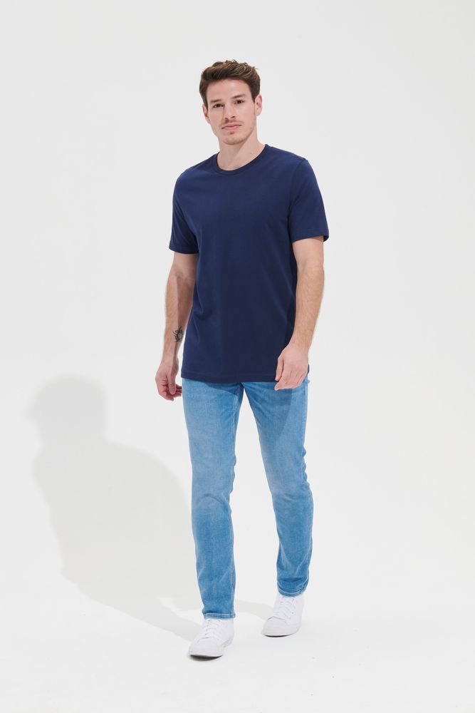 Футболка унисекс Tuner, темно-синяя, размер S