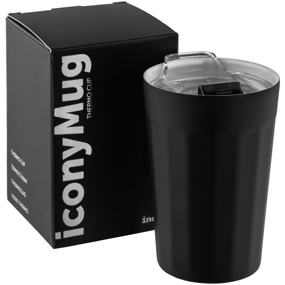 Термостакан iconyMug — пример нанесения логотипа (Indivo) | Print Logo