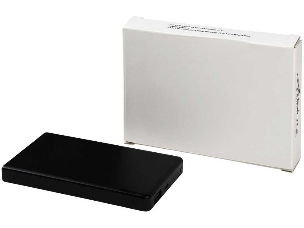 Внешний аккумулятор с подсветкой Cast, 4000 mAh фото на сайте Print Logo.