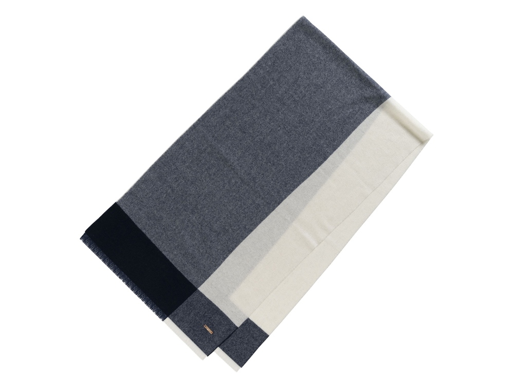 Шарф Giada Navy с логотипом Ungaro | Print Logo