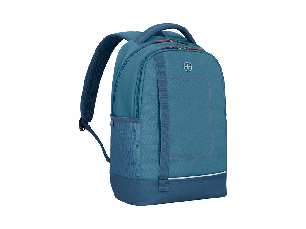 Рюкзак WENGER NEXT Tyon 16, синий/деним, переработанный ПЭТ/Полиэстер, 32х18х48 см, 23 л.