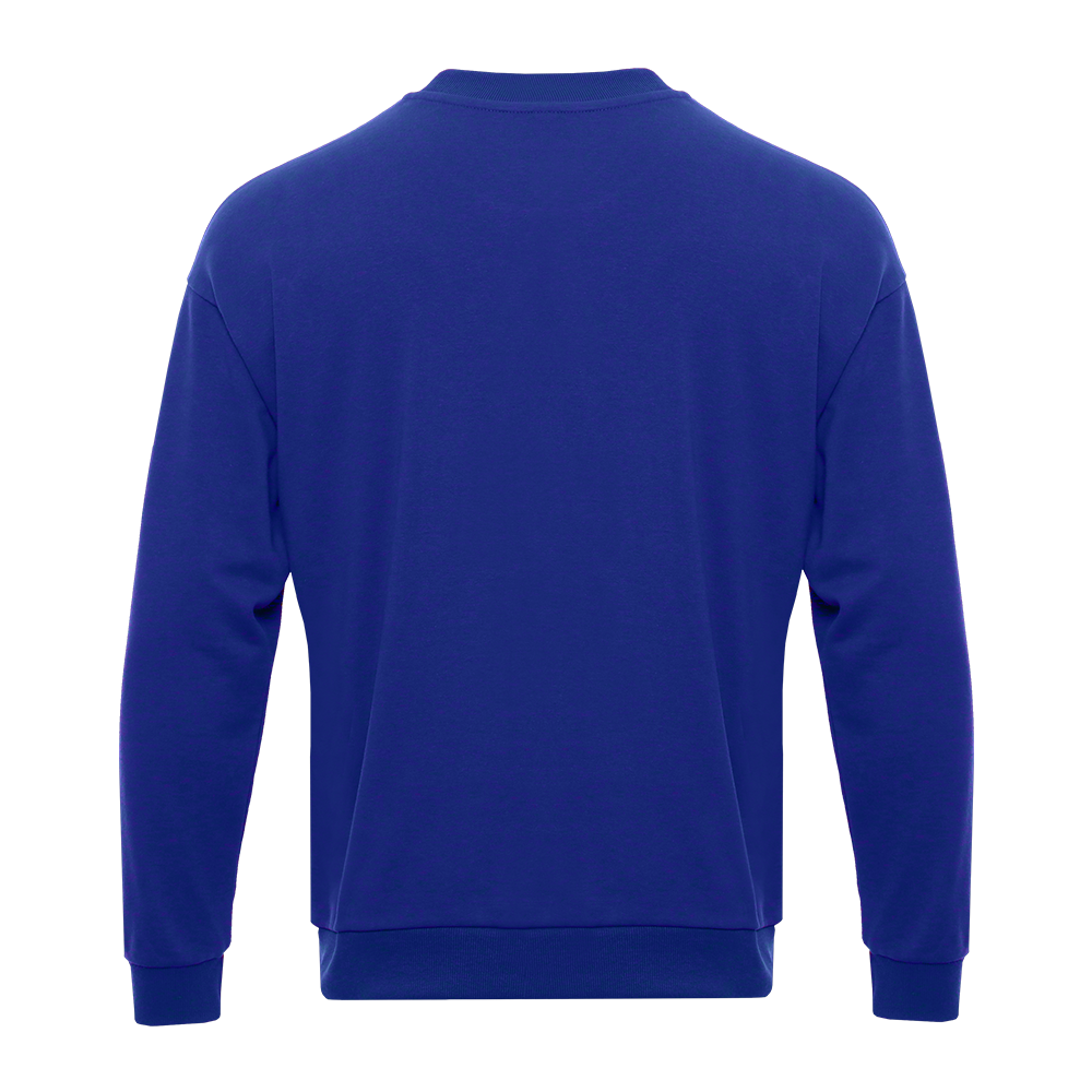Свитшот унисекс STAN футер без начёса, 350, 96, Синий электрик,  (47)  (54/XXL)