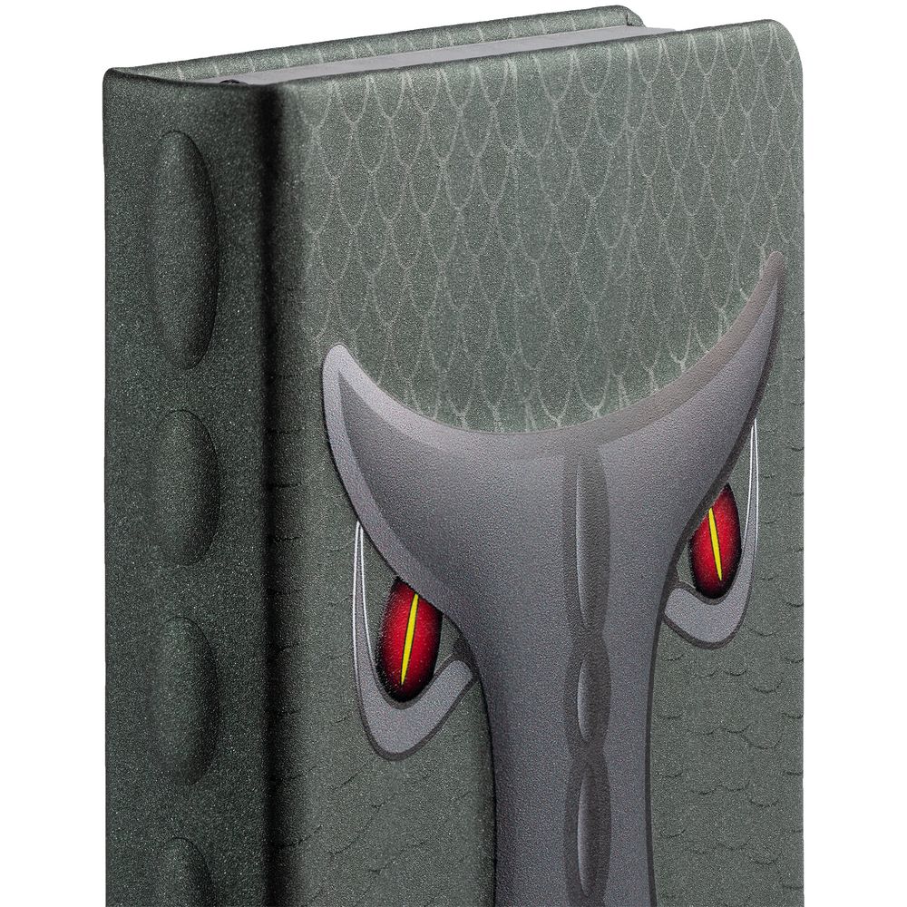 Ежедневник «Дракон», недатированный — пример нанесения логотипа (сделано в России) | Print Logo