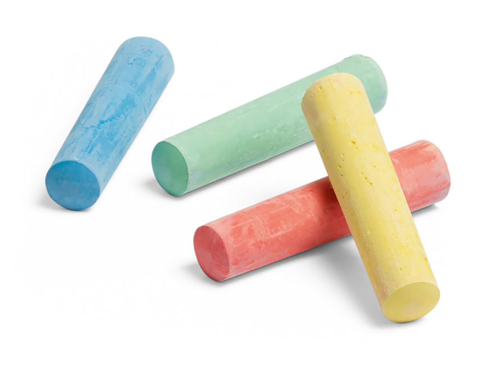 PARROT. Коробка с 4 мелками, Натуральный