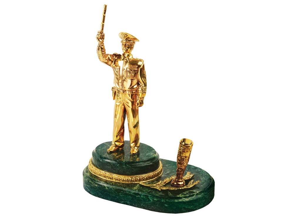 Настольный прибор Инспектор с логотипом  | Print Logo