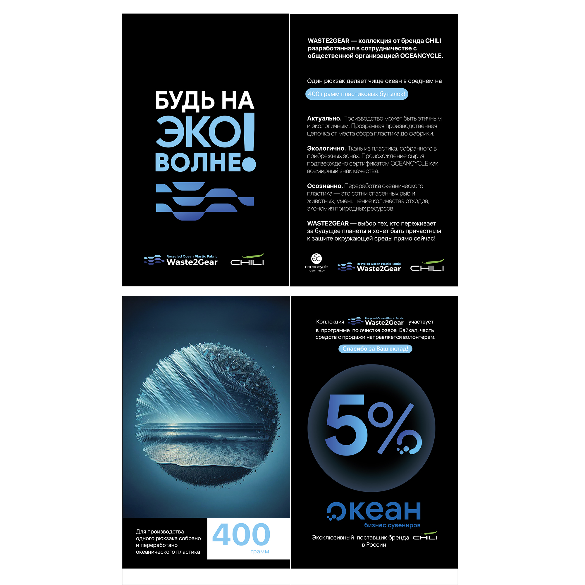 Рюкзак "NAIA", темно-синий