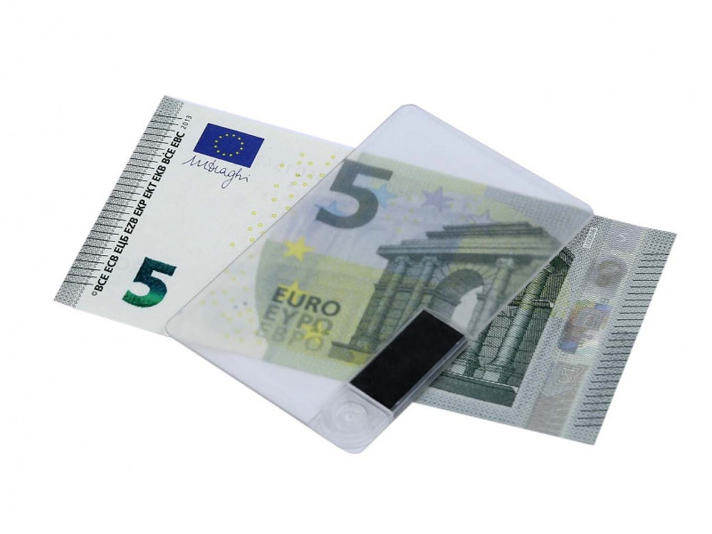 USB 2.0- флешка на 8 Гб в виде прозрачной пластиковой карты с логотипом  | Print Logo