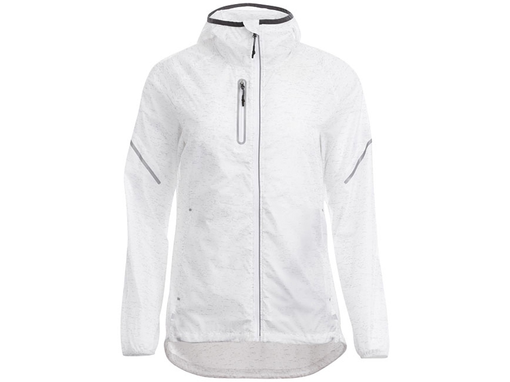 Куртка складная светоотражающая Signal женская, белый