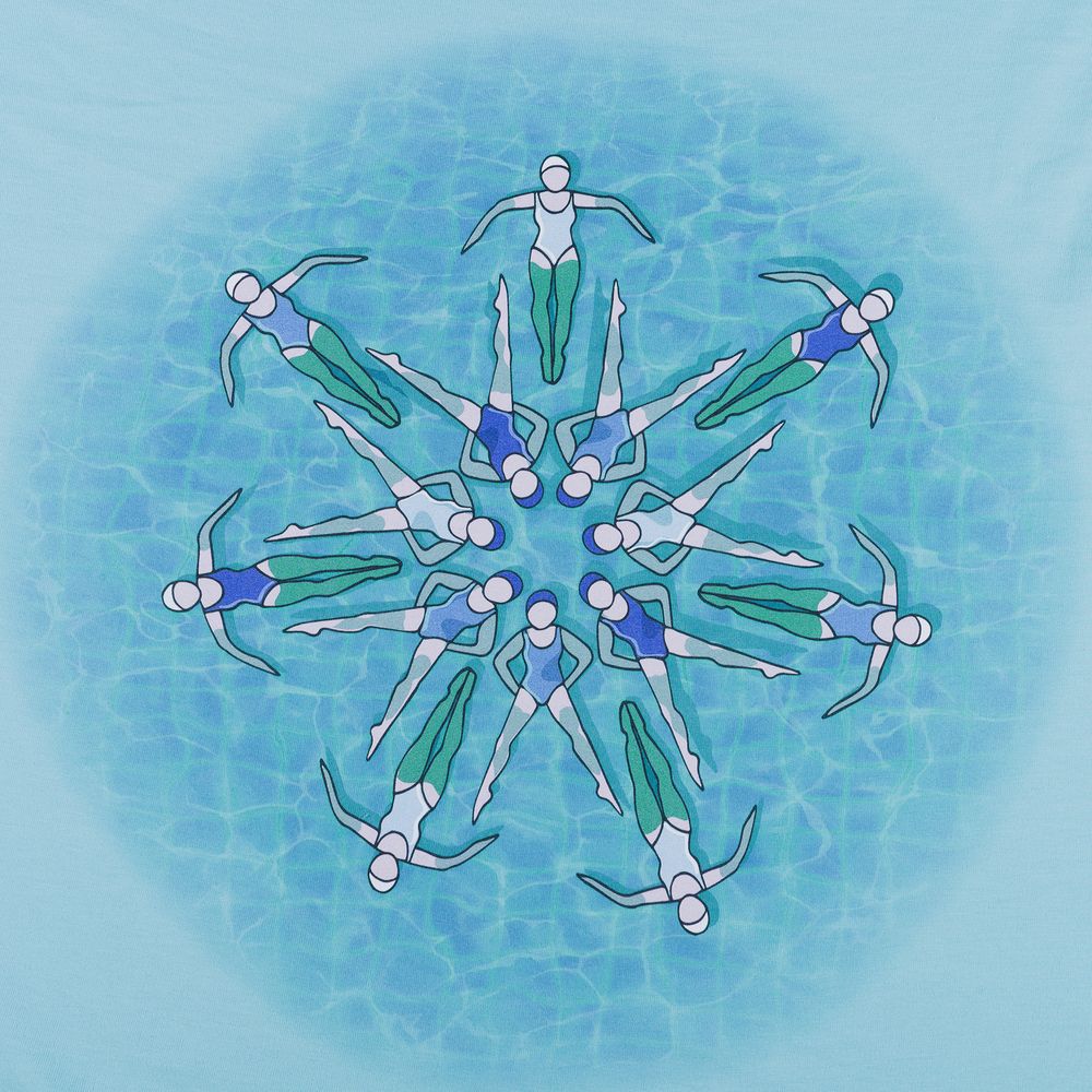 Футболка «Вместе и вовремя» — пример нанесения логотипа (Принтэссенция) | Print Logo