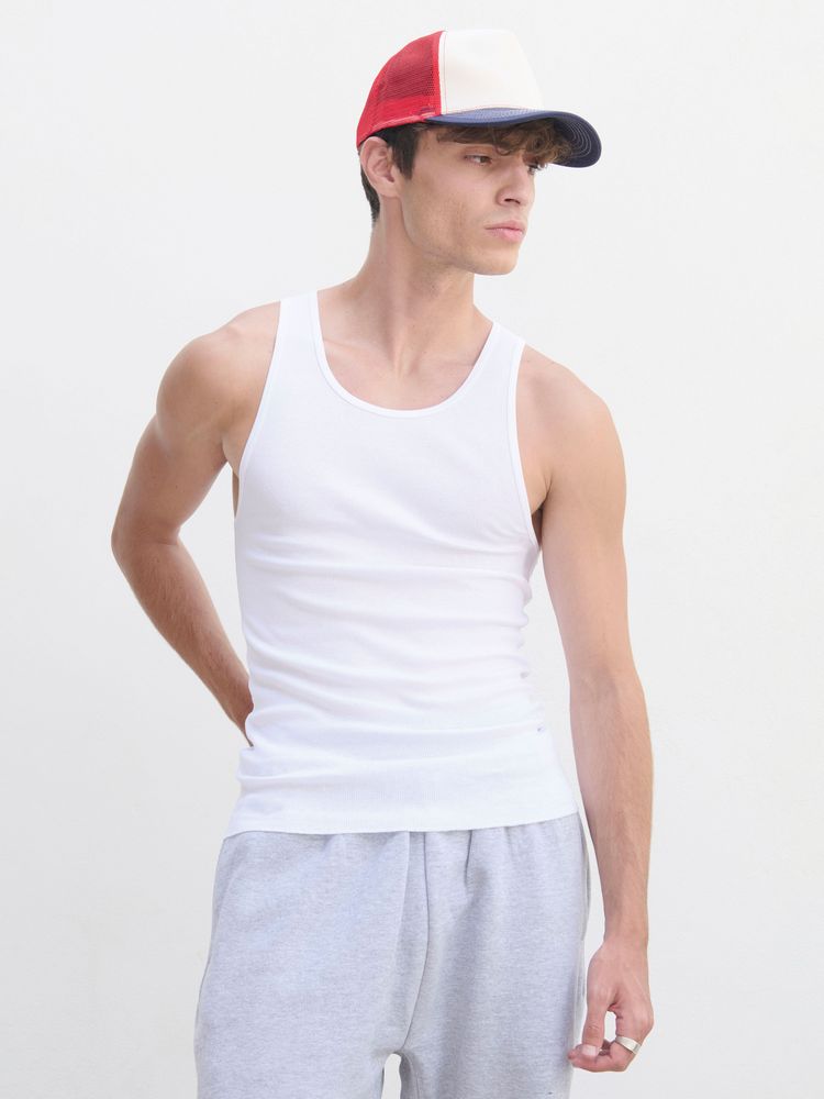 Майка унисекс Pablo, белая, размер XL