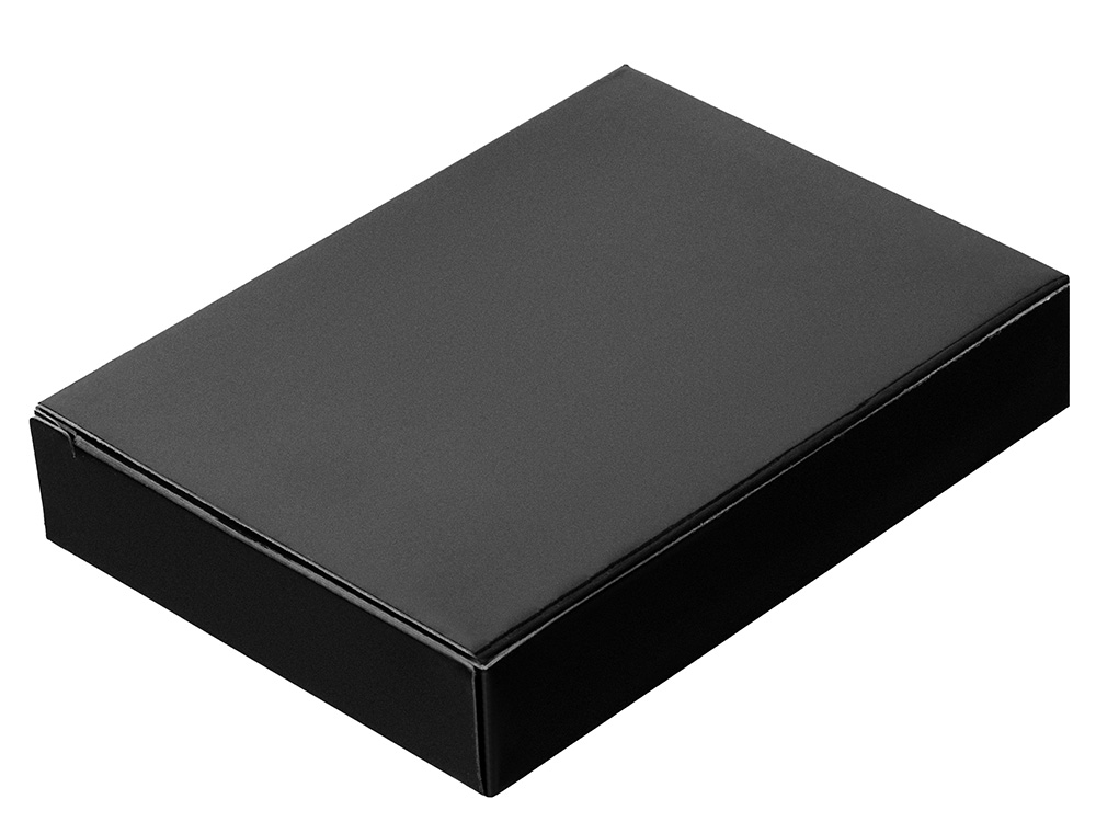 Картхолдер для двух карт и наличных денег с зажимом Crave, черный