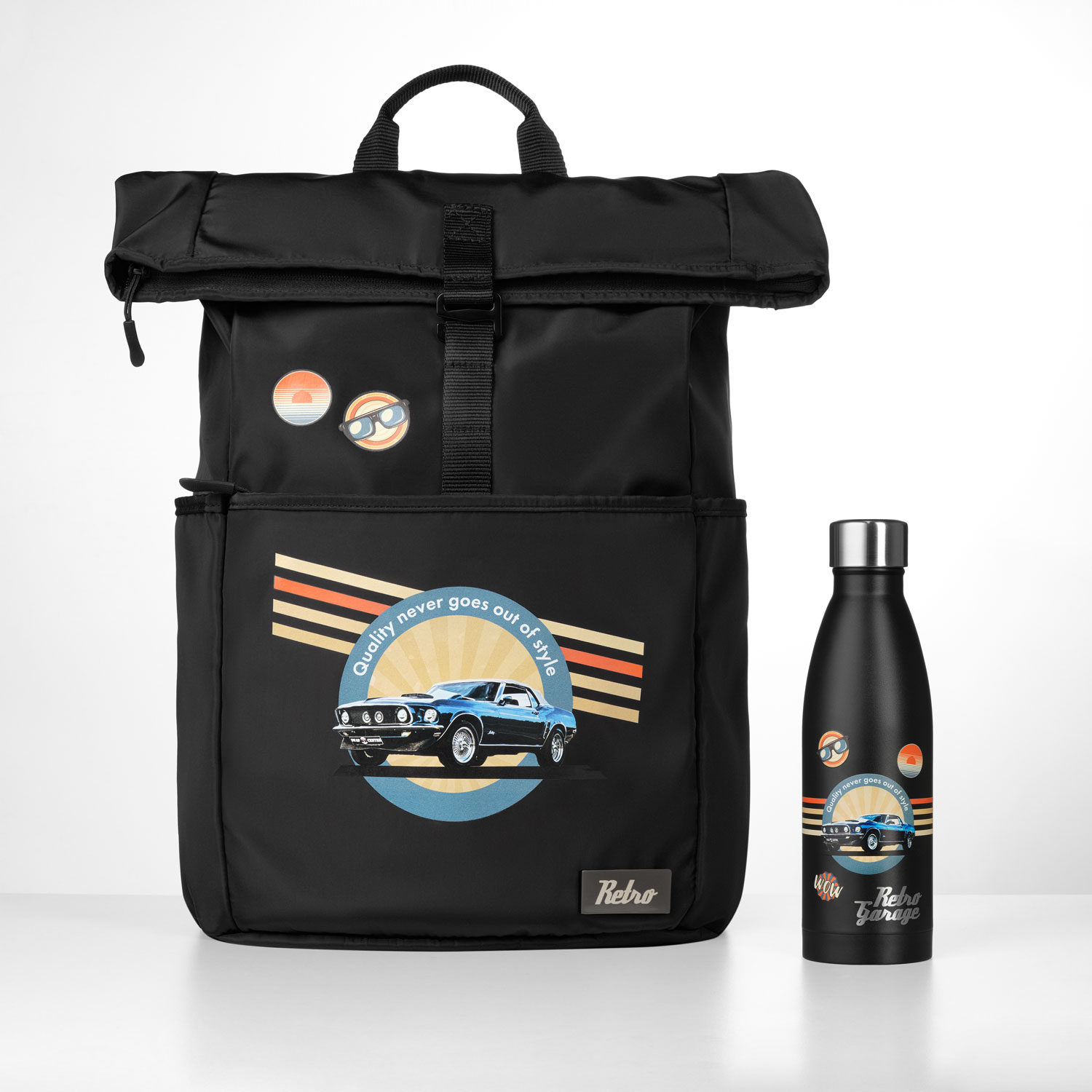 Рюкзак Бостон (Boston), черный