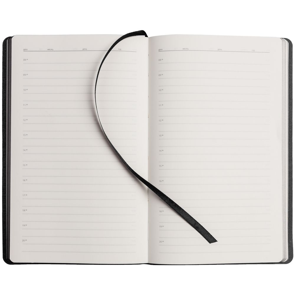 Ежедневник «Лифт успеха», недатированный — пример нанесения логотипа (сделано в России) | Print Logo