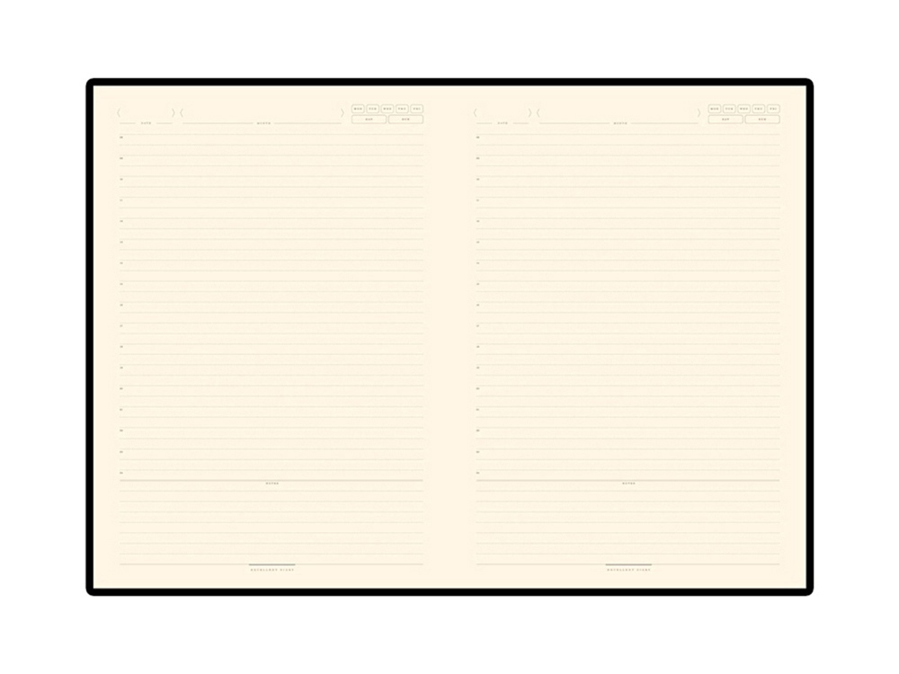 Ежедневник В5 недатированный Leggenda, темно-синий NAVY (Р)