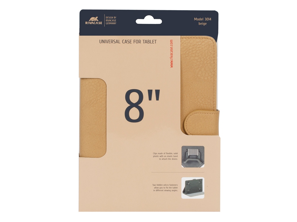 Чехол универсальный для планшета 8 3014, бежевый