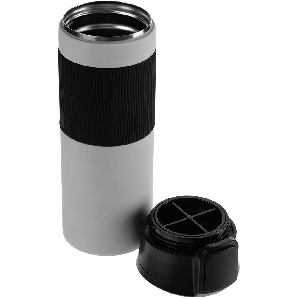 Термостакан Tralee XL — пример нанесения логотипа (Stride) | Print Logo