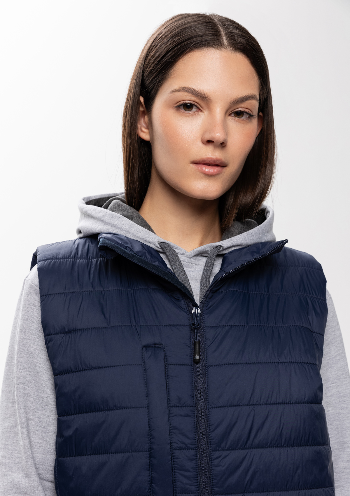 Жилет унисекс утепленный STAN таффета, 65, 87, Тёмно-синий,  (46)  (48/M)