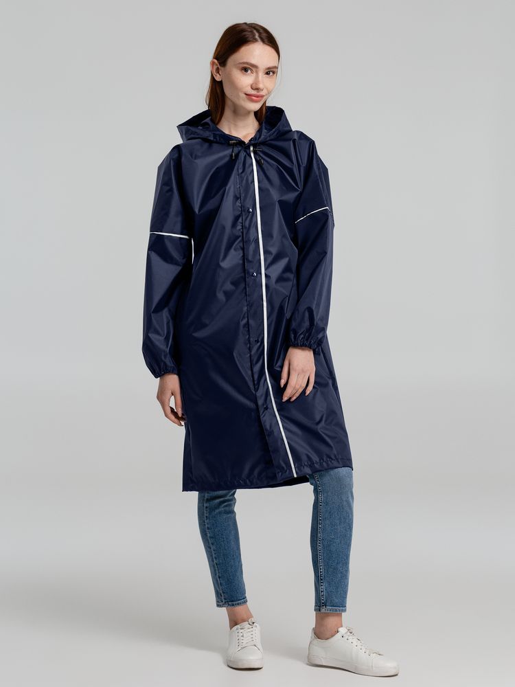 Дождевик со светоотражающими элементами Rainman Blink, синий, размер XXL