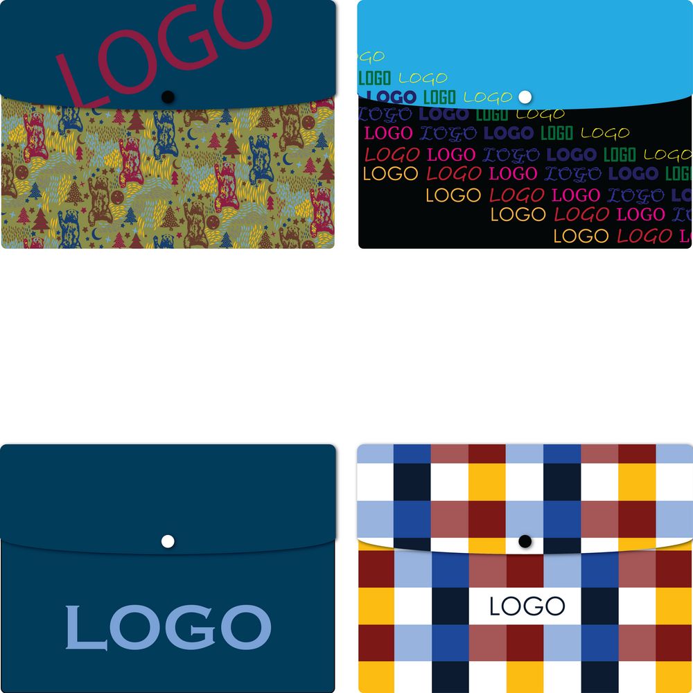 Папка на кнопках Knapp на заказ фото на сайте Print Logo.